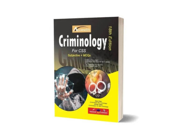 Criminology Subjective MCQS By Nasir Khan & Ammar Sattar Advanced Publishers