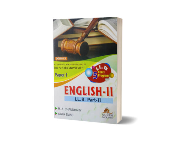 LLB Part 2 Complete Book Set N Series By M.A. Chaudhary