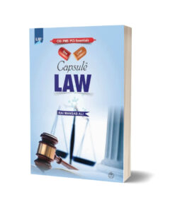 ILMI One Liner Capsule Law For CSS PMS CSS By ilmi kitab khana