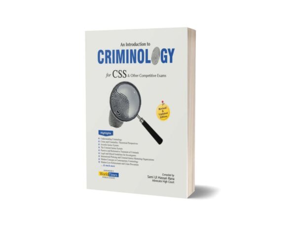 An Introduction to Criminology By Sami-ul-Hassan Rana