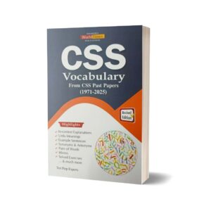 CSS Vocabulary From CSS Past Papers (1971-2025 ) By JWT Publications