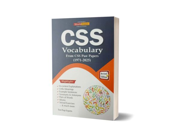 CSS Vocabulary From CSS Past Papers (1971-2025 ) By JWT Publications