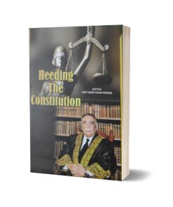 Heeding The Constitution By Asif Saeed Khan