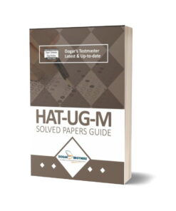 HAT-UG-M (Medical) Solved Papers Guide By Dogar Brothers