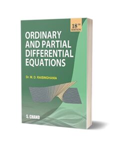 Ordinary and Partial Differential Equations By M.D. Raisinghania