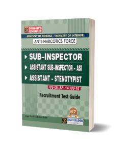 ANTI-NARCOTICS FORCE For ASI & SUB-INSPECTOR