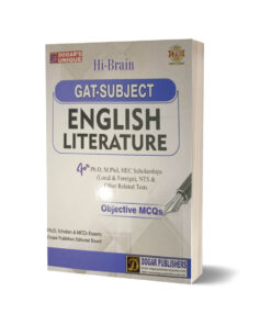 GAT English Literature for Ph.D. M. Phil & NTS By Dogar Publishers