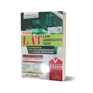 LAT LAW Admission Test By MA Chaudhary -Nadeem Book Fort