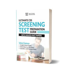 CSS Screening Test Preparation Guide With Solved Past Paper By Dogar Brothers