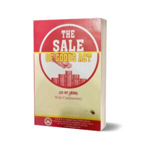 THE SALE OF GOODS ACT, 1930