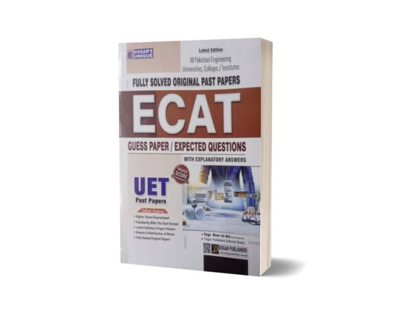 ECAT Original Guess & Past Papers By Dogar Publishe 2025