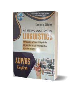 Introduction To Linguistic For BS & ADP Programmed By Nimbus Publisher