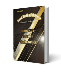 Hand Book Of Chemistry Physics & Math Formulae & Definition By Publisher Emporium