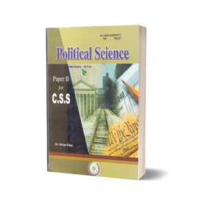 Political Science For CSS Paper-2 By Dr. Sultan Khan