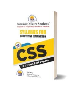 CSS Syllabus & 7 Years Past Papers By National Officer Academy