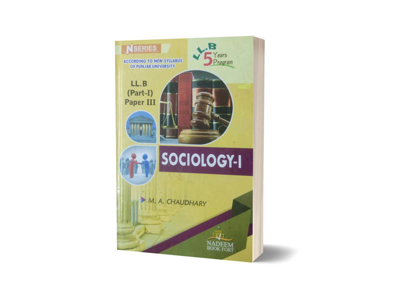 LLB Part 1 Complete Book Set N Series By M.A. Chaudhary Sociology