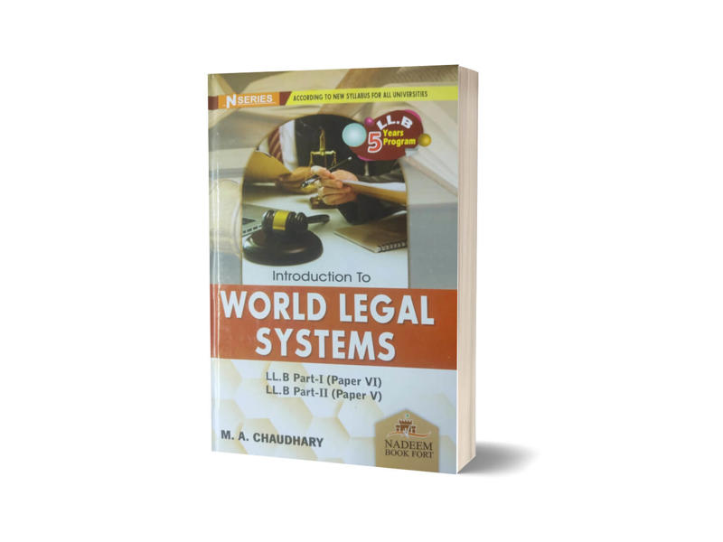 LLB Part 1 Complete Book Set N Series By M.A. Chaudhary World Legal system