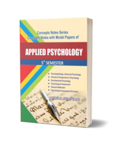 Applied Psychology For 5th Semester By Sarfraz Ahmad Mayo
