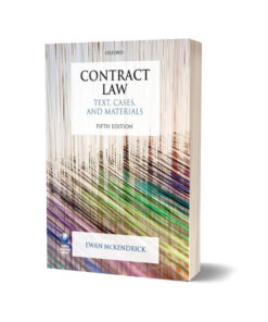Contract Law Text Cases & Materials By Ewan Mckendrick