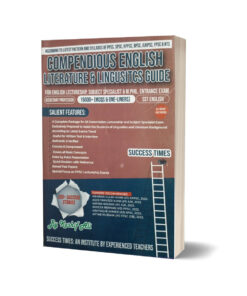 Compendious English Lecture & Linguistics Guide By Kashif Ali