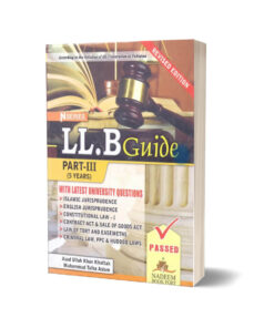 LLB Guide Part 3 By Asad Ullah Khan & M Talha Aslam
