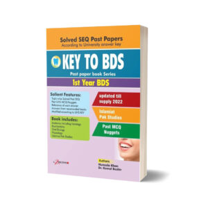 Key To BDS Past Paper Series By Dr. Hanzala Khan