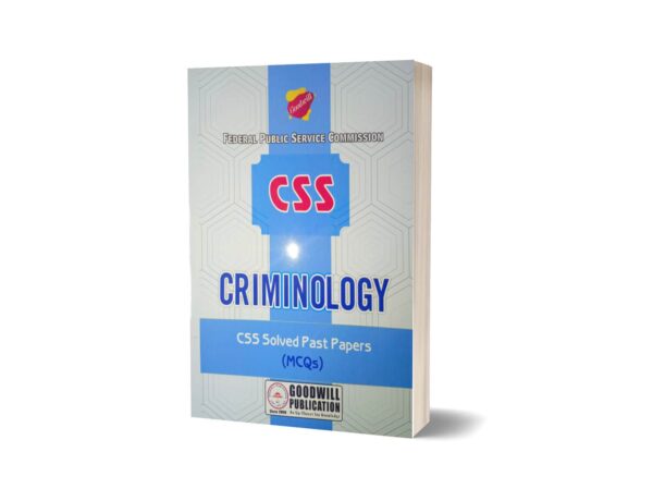 CSS Solved Past Paper MCQs Criminology 2016 TO 2024
