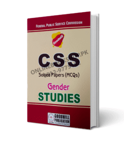 CSS Solved Past Paper MCQs Gender Studies 2016 TO 2024
