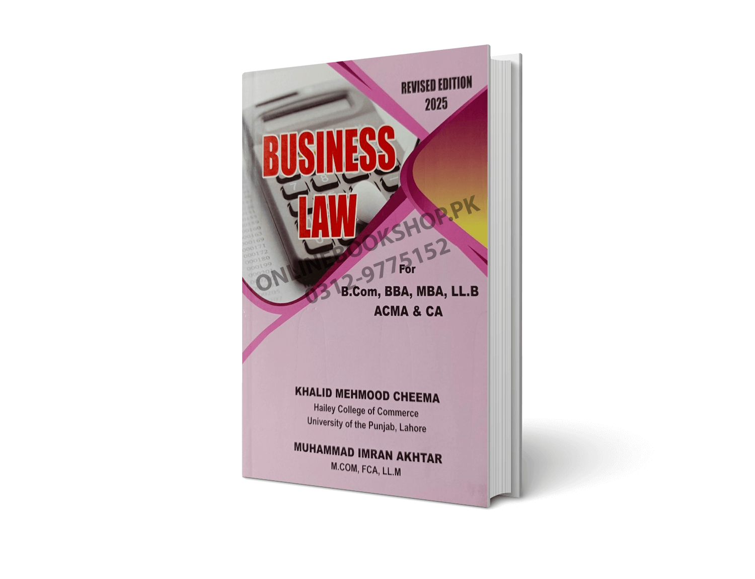 Business Law (2025 Edition) – Khalid Mehmood Cheema