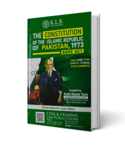 The Constitution of Pakistan 1973 (Bare Act) - With 26th & 27th Amendments