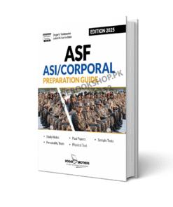 ASF ASI & Corporal Guide (Airports Security Force) By Dogar Brothers