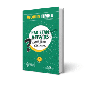 Pakistan Affairs Guess Paper For CSS-2026 By JWT