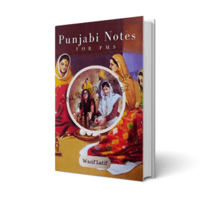 Punjabi Notes for PMS By Professor Wasif Latif